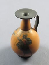 Vasetto terracotta riproduzione antica Grecia soprammobile vintage XX Sec.