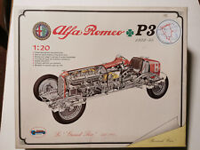 Alfa Romeo F1  P3  Targa Florio  Casadio  1/20 metal scale model  like new
