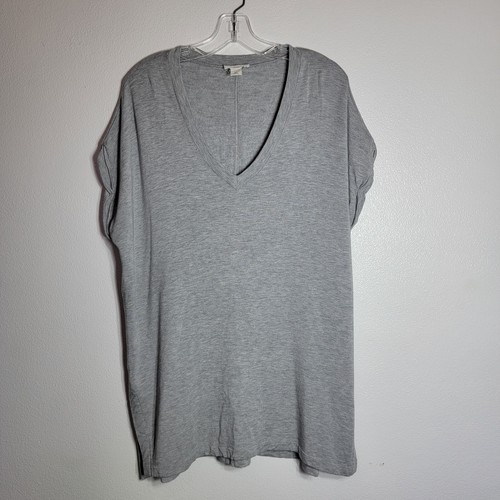 Top tunica grigio morbido - , loft