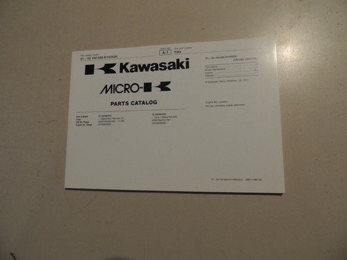 Catalogo ricambi kawasaki - ,