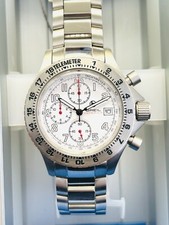 Orologio Breil Maverick tasti a pompa corona big crown cronografo in acciaio