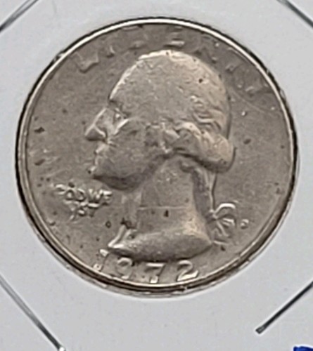 Quarter 1972 errore di - , d