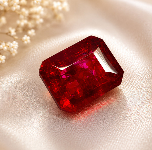 Pietra preziosa berillo rosso
