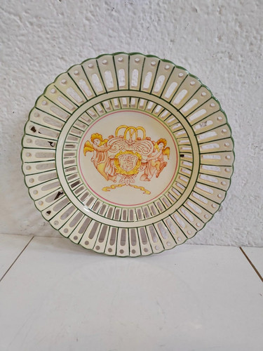 Piatto ceramica traforato - piatto, in