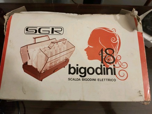 Set bigodini elettrici vintage - bigodini,