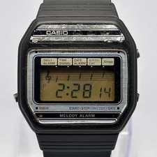 Orologio Uomo Casio Melody Alarm 82M22 Cronografo Vintage SGB79SGB8