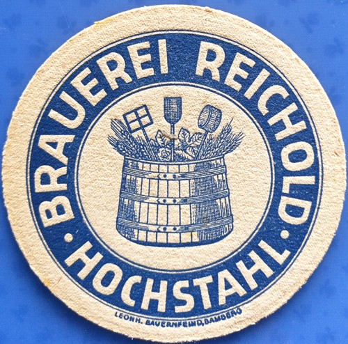 Alter bierdeckel brauerei - alter,