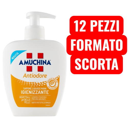 12x amuchina sapone - amuchina, liquido