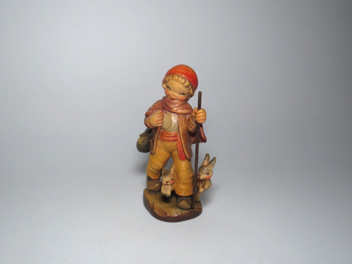 Scultura legno anri lungo - in,