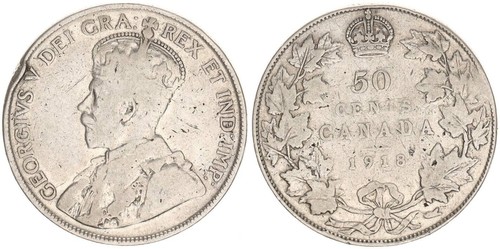 Canada cent 1918 - canada, giorgio