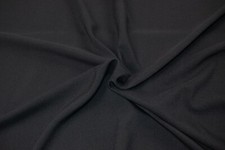 Tessuto Twill Nero Policotone