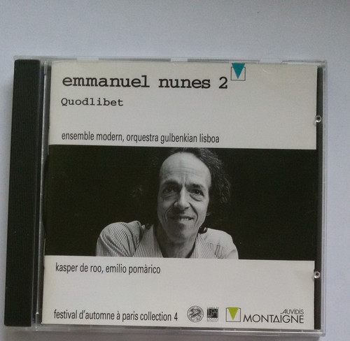 Emmanuel nunes quodlibet - emmanuel,