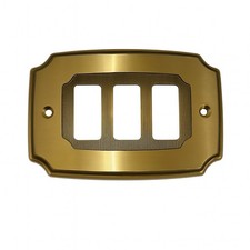 Placca copri interruttori Da 3