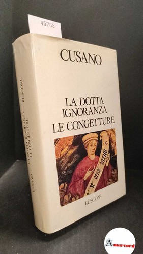 Nicolò cusano dotta - nicolò,