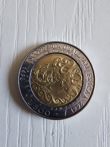 500 lire del 1992 repubblica - 500,