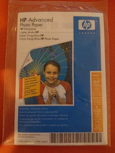 Advanced photo paper - hp,