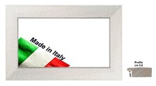 Cornice legno bianca - in,