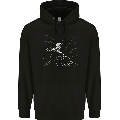 Felpa con cappuccio downhill - con,