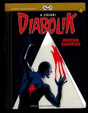 Diabolik Cartonato  n.1 Rosso