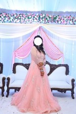 Abito da sposa colore rosa