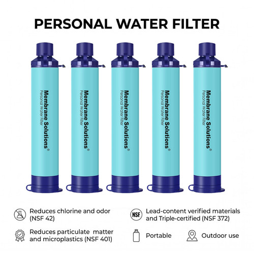 5pz cannuccia filtro acqua - 5pz,