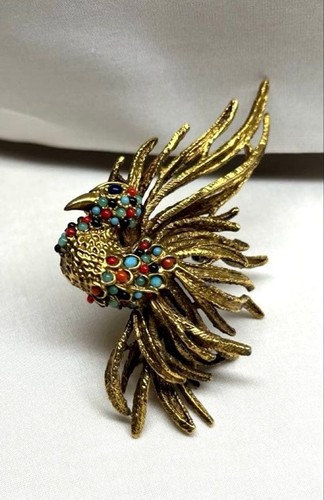 Spilla uccellino vintage - , in