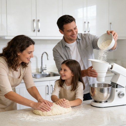 Imbuto farina per cucina - farina,