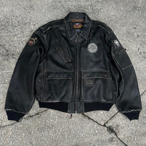 Giacca bomber vintage harley - bomber,
