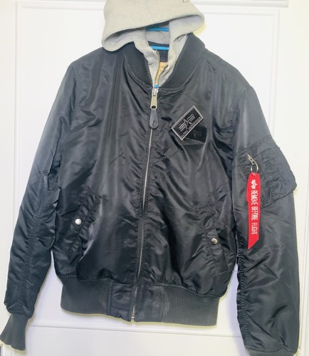 Alpha industries bomber nero - bomber,