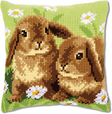 Kit Cuscino Punto Croce Due