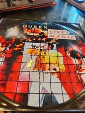 QUEEN PICTURE LP LIVE MAGIC
