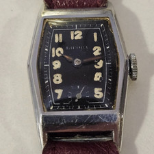 Orologio Uomo Vintage "BIFORA" German Art Decò TANK  Antique Watch 1940 working!