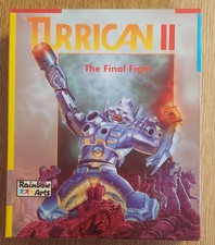 Turrican II - The Final Fight  Videogioco Commodore 64 C64 DISK Rainbow 1991