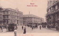 NAPOLI - Palazzo della Borsa - Tram Barbaia-Reclusorio