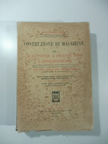 Costruzione macchine iii - costruzione, di