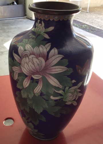 Vaso cloisonne