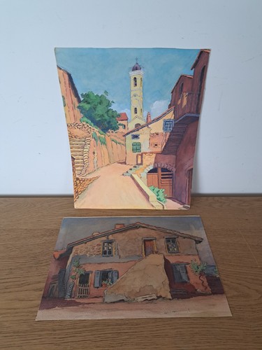 Paesaggio meridionale - , e