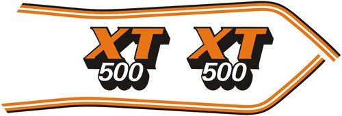 Decorazione serbatoio xt500 - decorazione,