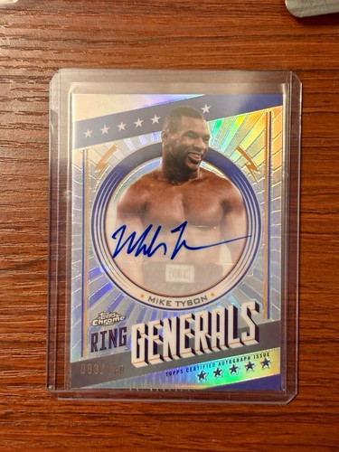 2024 topps chrome boxing - chrome, mike