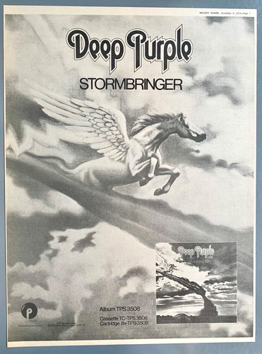 Deep purple 1974 poster - 1974,