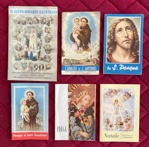 Opuscoli religiosi vintage - religiosi,