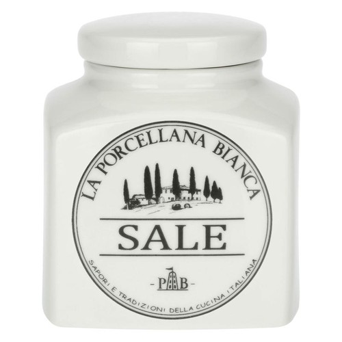 Barattolo sale porcellana - la,