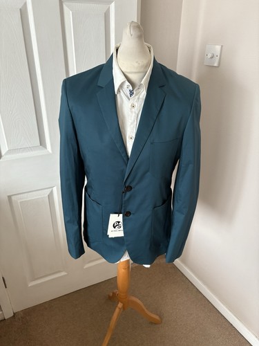 Blazer chino uomo blu - , ps