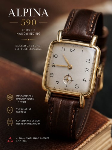 Orologio alpina 590 - orologio, carica