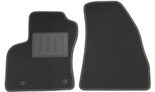 ASC tappetini auto anteriori 2pz FIAT QUBO 2008-2019 con bottoni e battitacco