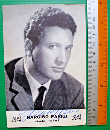 Cartolina foto narciso parigi - cartolina/foto,