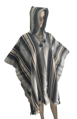 Poncho unisex peruviano