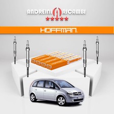 KIT 4 CANDELETTE OPEL MERIVA A 1.7 CDTI 74KW 100CV 2003 -> GN104