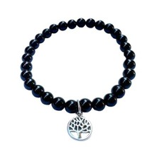 Bracciale elastico pietre vere