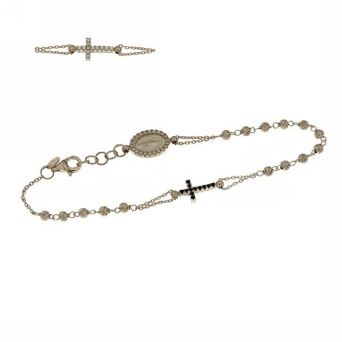 Bracciale modello rosario - , in